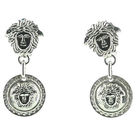 ebay boucle d'oreille argent versace|Boucle D Oreille Versace for sale .